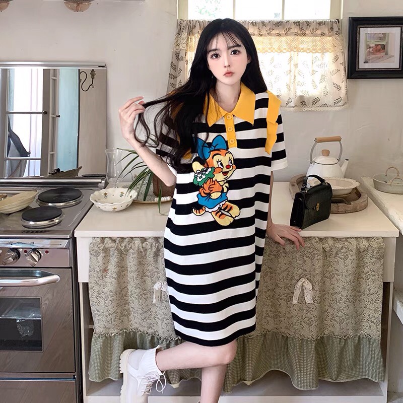 ĐẦM LEN SỌC THÊU D12